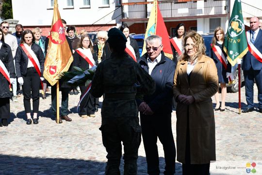 Uroczyste obchody w Krasnymstawie 85. rocznicy Zbrodni Katyńskiej  [GALERIA ZDJĘĆ]