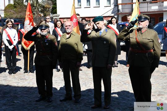 Uroczyste obchody w Krasnymstawie 85. rocznicy Zbrodni Katyńskiej  [GALERIA ZDJĘĆ]