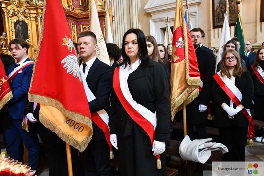 Uroczyste obchody w Krasnymstawie 85. rocznicy Zbrodni Katyńskiej  [GALERIA ZDJĘĆ]