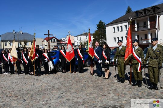 Uroczyste obchody w Krasnymstawie 85. rocznicy Zbrodni Katyńskiej  [GALERIA ZDJĘĆ]