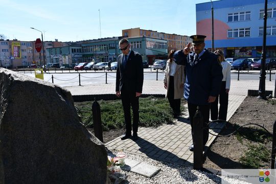 Uroczyste obchody w Krasnymstawie 85. rocznicy Zbrodni Katyńskiej  [GALERIA ZDJĘĆ]