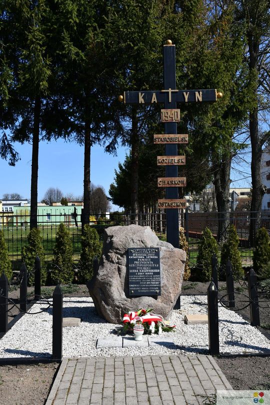 Uroczyste obchody w Krasnymstawie 85. rocznicy Zbrodni Katyńskiej  [GALERIA ZDJĘĆ]