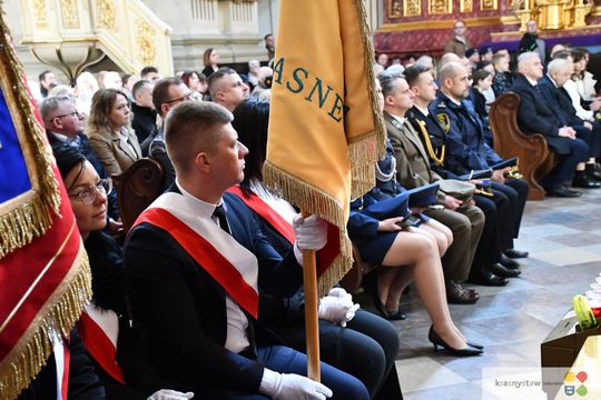 Uroczyste obchody w Krasnymstawie 85. rocznicy Zbrodni Katyńskiej  [GALERIA ZDJĘĆ]