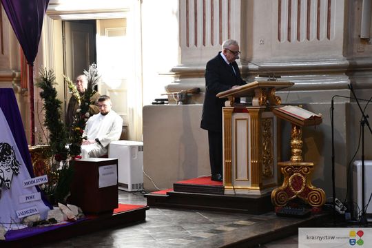 Uroczyste obchody w Krasnymstawie 85. rocznicy Zbrodni Katyńskiej  [GALERIA ZDJĘĆ]