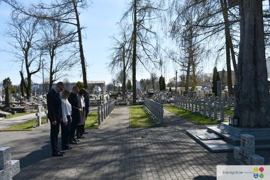 Uroczyste obchody w Krasnymstawie 85. rocznicy Zbrodni Katyńskiej  [GALERIA ZDJĘĆ]