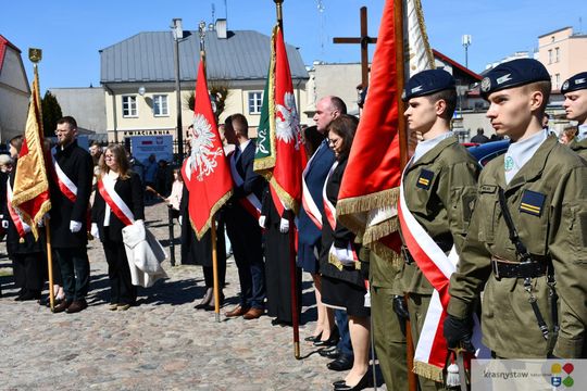 Uroczyste obchody w Krasnymstawie 85. rocznicy Zbrodni Katyńskiej  [GALERIA ZDJĘĆ]