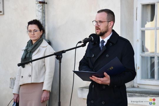 Uroczyste obchody w Krasnymstawie 85. rocznicy Zbrodni Katyńskiej  [GALERIA ZDJĘĆ]