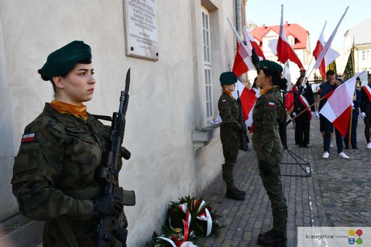 Uroczyste obchody w Krasnymstawie 85. rocznicy Zbrodni Katyńskiej  [GALERIA ZDJĘĆ]