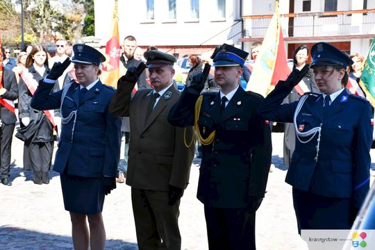 Uroczyste obchody w Krasnymstawie 85. rocznicy Zbrodni Katyńskiej  [GALERIA ZDJĘĆ]