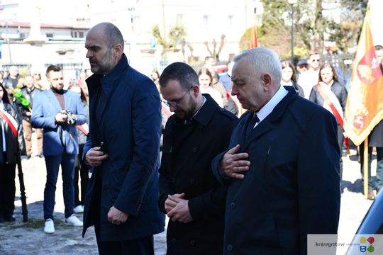 Uroczyste obchody w Krasnymstawie 85. rocznicy Zbrodni Katyńskiej  [GALERIA ZDJĘĆ]