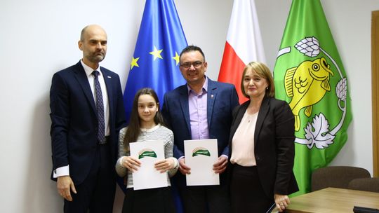 Gm. Krasnystaw. Wójt nagrodził najlepszych uczniów [GALERIA ZDJĘĆ]