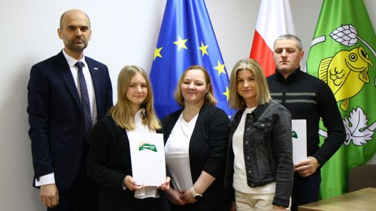 Gm. Krasnystaw. Wójt nagrodził najlepszych uczniów [GALERIA ZDJĘĆ]