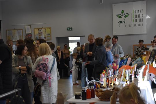 Gm. Fajsławice. Wyjątkowy Kiermasz Wielkanocny [GALERIA ZDJĘĆ]