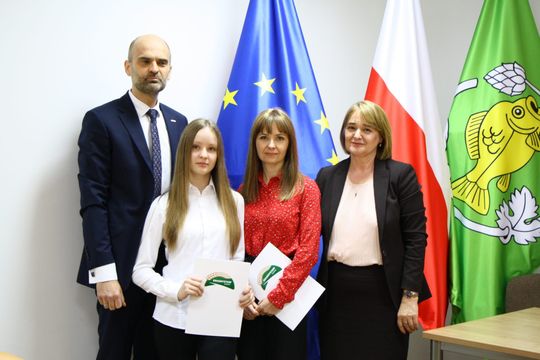 Gm. Krasnystaw. Wójt nagrodził najlepszych uczniów [GALERIA ZDJĘĆ]