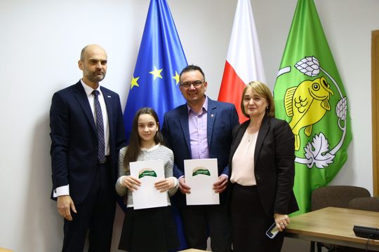 Gm. Krasnystaw. Wójt nagrodził najlepszych uczniów [GALERIA ZDJĘĆ]
