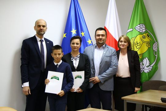 Gm. Krasnystaw. Wójt nagrodził najlepszych uczniów [GALERIA ZDJĘĆ]