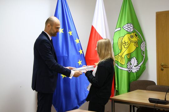 Gm. Krasnystaw. Wójt nagrodził najlepszych uczniów [GALERIA ZDJĘĆ]