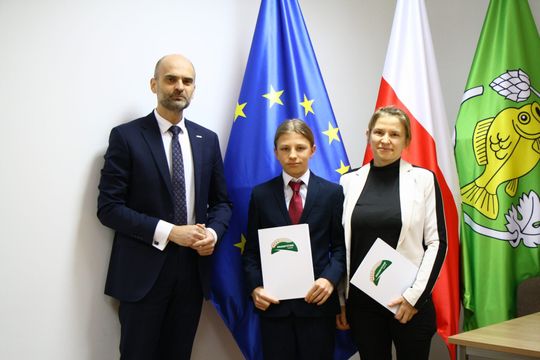 Gm. Krasnystaw. Wójt nagrodził najlepszych uczniów [GALERIA ZDJĘĆ]