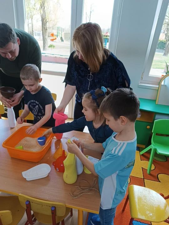 Chełm. Warsztaty Odkrywców z rodzicami w Przedszkolu Miejskim nr 8 [GALERIA ZDJĘĆ]