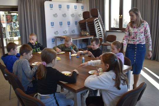 Gm. Żółkiewka. Dzieci przygotowały się do świąt Wielkanocnych