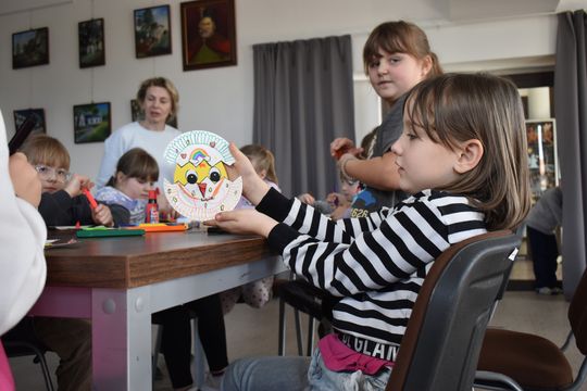 Gm. Żółkiewka. Dzieci przygotowały się do świąt Wielkanocnych Gm. Żółkiewka. Dzieci przygotowały się do świąt Wielkanocnych