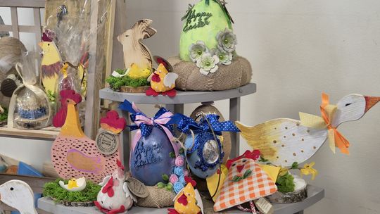 Chełm. Przedświąteczne spotkanie wielkanocne w Warsztacie Terapii Zajęciowej Caritas w Chełmie [GALERIA ZDJĘĆ]