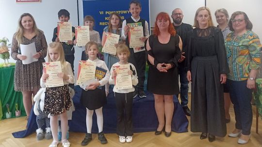 Finał VI Powiatowego Konkursu Recytatorskiego „Mój dziecięcy świat” [GALERIA ZDJĘĆ]