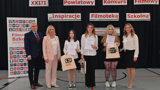 Pow. krasnostawski. XXIII edycja Powiatowego Konkursu Filmowego „Inspiracje Filmoteką Szkolną” [GALERIA ZDJĘĆ]