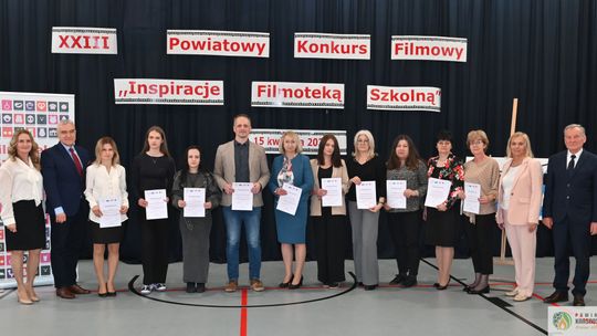 Pow. krasnostawski. XXIII edycja Powiatowego Konkursu Filmowego „Inspiracje Filmoteką Szkolną” [GALERIA ZDJĘĆ]
