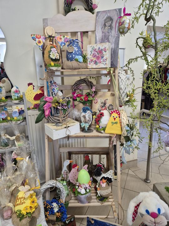 Chełm. Przedświąteczne spotkanie wielkanocne w Warsztacie Terapii Zajęciowej Caritas w Chełmie [GALERIA ZDJĘĆ]