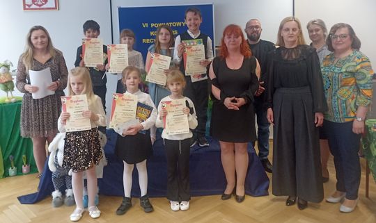 Finał VI Powiatowego Konkursu Recytatorskiego „Mój dziecięcy świat” [GALERIA ZDJĘĆ]