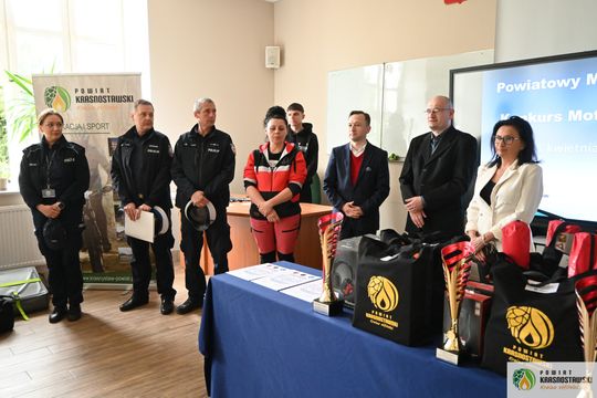 Pow. krasnostawski. Eliminacje powiatowe Ogólnopolskiego Młodzieżowego Turnieju Motoryzacyjnego [GALERIA ZDJĘĆ]