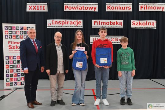 Pow. krasnostawski. XXIII edycja Powiatowego Konkursu Filmowego „Inspiracje Filmoteką Szkolną” [GALERIA ZDJĘĆ]