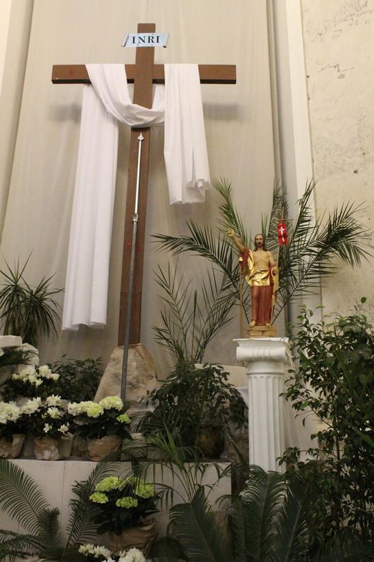 Wigilia Paschalna i procesja w Sanktuarium Matki Bożej Chełmskiej [GALERIA ZDJĘĆ]