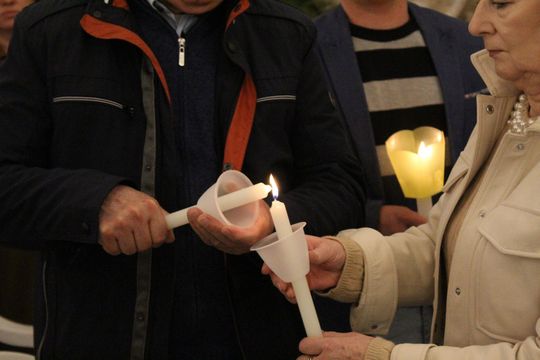 Wigilia Paschalna i procesja w Sanktuarium Matki Bożej Chełmskiej [GALERIA ZDJĘĆ]