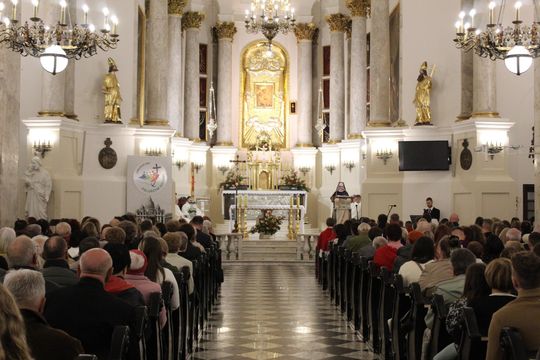 Wigilia Paschalna i procesja w Sanktuarium Matki Bożej Chełmskiej [GALERIA ZDJĘĆ]