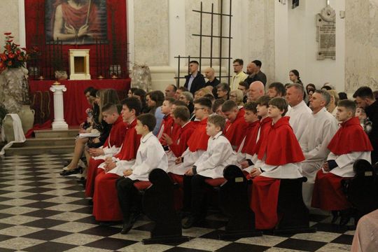 Wigilia Paschalna i procesja w Sanktuarium Matki Bożej Chełmskiej [GALERIA ZDJĘĆ]