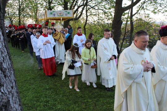 Wigilia Paschalna i procesja w Sanktuarium Matki Bożej Chełmskiej [GALERIA ZDJĘĆ]
