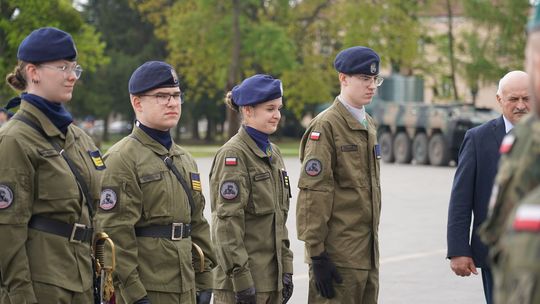 Chełm. Przegląd Musztry Klas Wojskowych [GALERIA ZDJĘĆ]