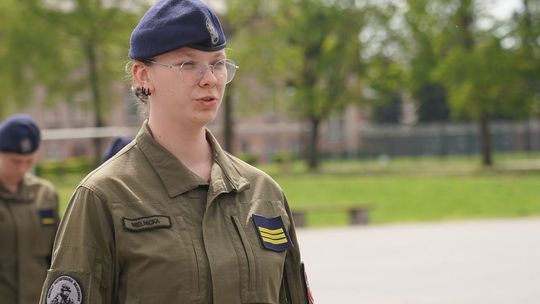 Chełm. Przegląd Musztry Klas Wojskowych [GALERIA ZDJĘĆ]