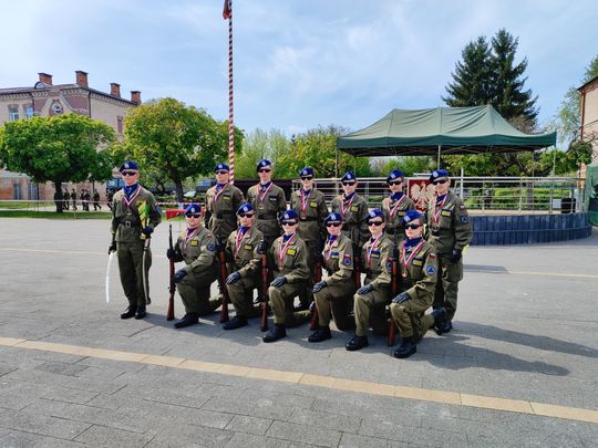 Chełm. Przegląd Musztry Klas Wojskowych [GALERIA ZDJĘĆ]