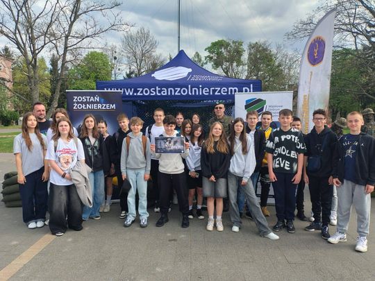 Chełm. Przegląd Musztry Klas Wojskowych [GALERIA ZDJĘĆ]