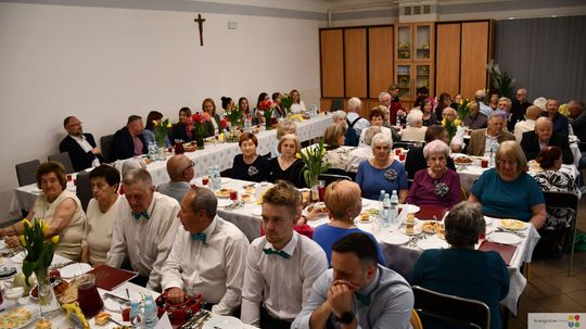 Krasnystaw. Seniorzy spotkali się przy świątecznym stole [GALERIA ZDJĘĆ]