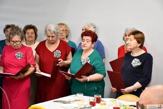 Krasnystaw. Seniorzy spotkali się przy świątecznym stole [GALERIA ZDJĘĆ]