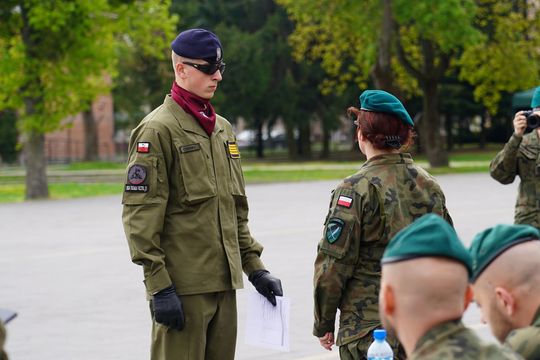 Chełm. Przegląd Musztry Klas Wojskowych [GALERIA ZDJĘĆ]