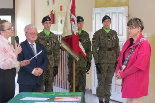 Zakończenie roku szkolnego uczniów klasy czwartej w Liceum Ogólnokształcącym w Dubience [GALERIA ZDJĘĆ]