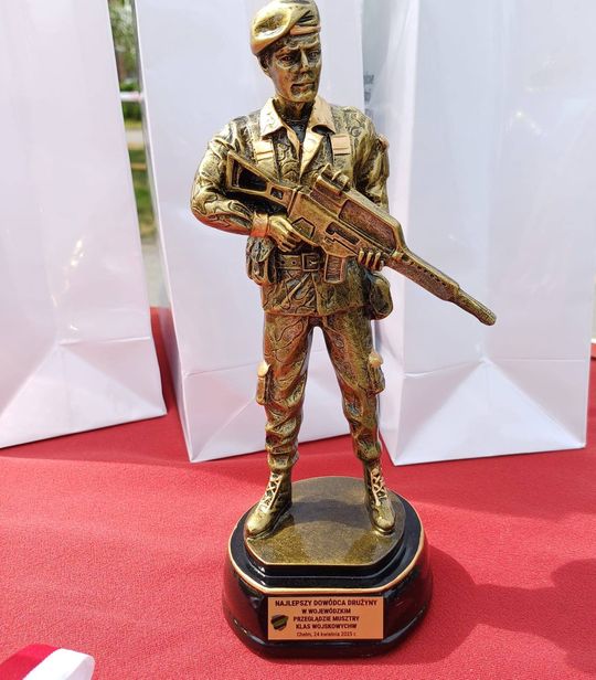 Chełm. Przegląd Musztry Klas Wojskowych [GALERIA ZDJĘĆ]