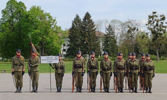 Chełm. Przegląd Musztry Klas Wojskowych [GALERIA ZDJĘĆ]