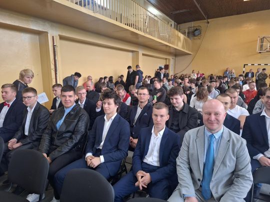 Zakończenie roku klas maturalnych w ZSEiT im. ks. Stanisława Staszica w Chełmie [GALERIA ZDJĘĆ]