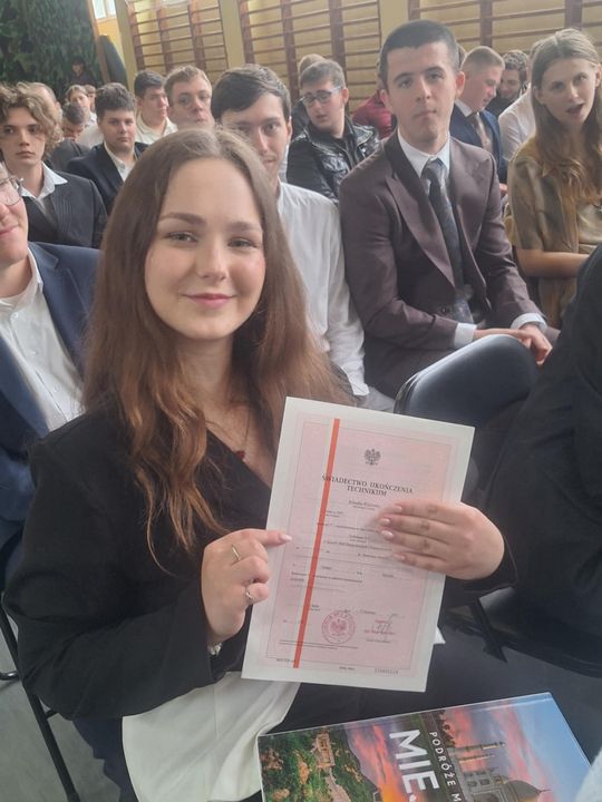 Zakończenie roku klas maturalnych w ZSEiT im. ks. Stanisława Staszica w Chełmie [GALERIA ZDJĘĆ]